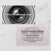 Single Eye Position 5 Visitenkarte (Vorne/Hinten)