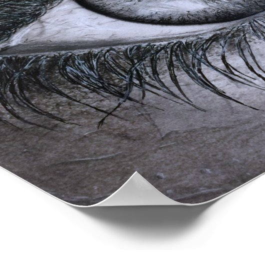 Single Eye Poster (Ecke)