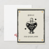 Single & Fabulous Anti-Liebe-Karte Mitteilungskarte (Vorne/Hinten)