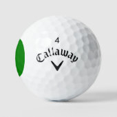 Single-Farbmarkierung Golfball (Logo)