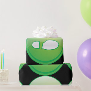 Single Footprint Geschenkpapier