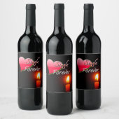Single Forever Weinetikett (Flaschen)