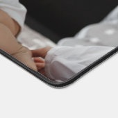Single Foto Benutzerdefiniertes Geschenk Schreibtischunterlage (Ecke)