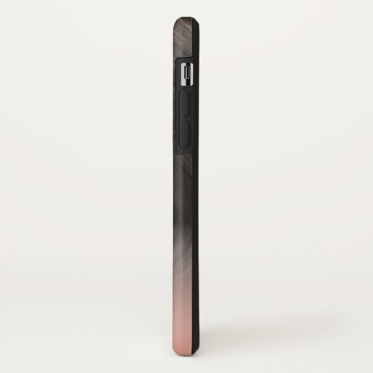 Single-Foto für Monogramm-Peach-Overlay Case-Mate iPhone Hülle (Hinten/Links)