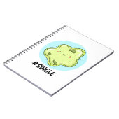 #Single Funny Solo Cell Biology Puff Notizblock (Linke Seite)