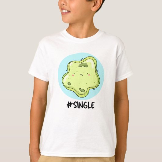 #Single Funny Solo Cell Biology Puff T-Shirt (Vorderseite)