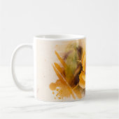 Single Gelb Rose Kaffeetasse (Links)