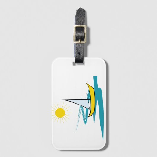 Single Gepäckanhänger (Vorderseite Vertikal)