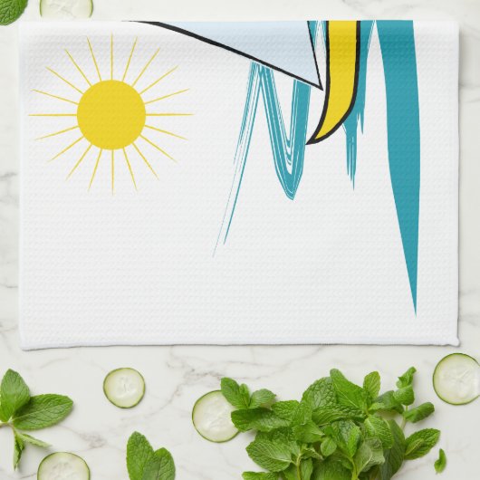 Single Geschirrtuch (Gefaltet)