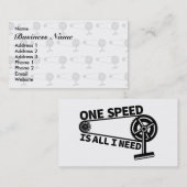 Single-, Gleisrad-, BMX-, Fahrrad- und Fahrradgest Visitenkarte (Vorne/Hinten)