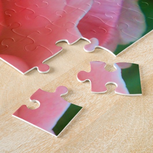 Single Große rosa Rosa Rosa Nah Puzzle (Seite)