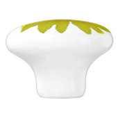 Single-große Sonnenblume-Blüte Keramikknauf (Seitenansicht)