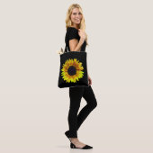 Single Hellgelbe Sonnenblume Tasche (Am Model)