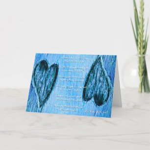 Single Herz wirst du meine Bridesmaid Light Blue s Einladung