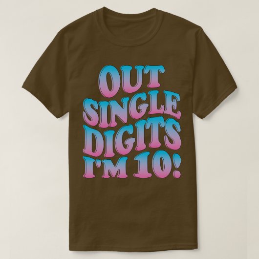 Single im T-Shirt (Design vorne)