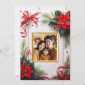 Single Image Christmas Card Feiertagskarte (Rückseite)