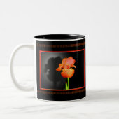Single-Iris Zweifarbige Tasse (Links)