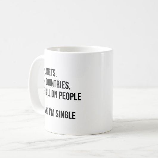 Single Kaffeetasse (Vorderseite Links)