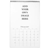 Single-Kalender anpassen Kalender (Feb 2027)