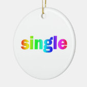 Single Keramikornament (Links)