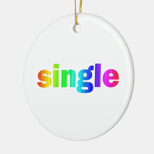 Single Keramikornament (Links)