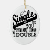 SINGLE KERAMIKORNAMENT (Rechts)