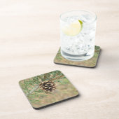 Single-Kiefern-Kegel-Untersetzer Getränkeuntersetzer (Rechte Seite)