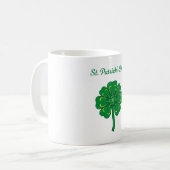Single Kleeblatt Kaffeetasse (Vorderseite Links)