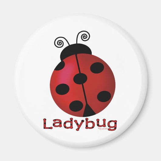 Single Ladybug Magnet (Vorne)