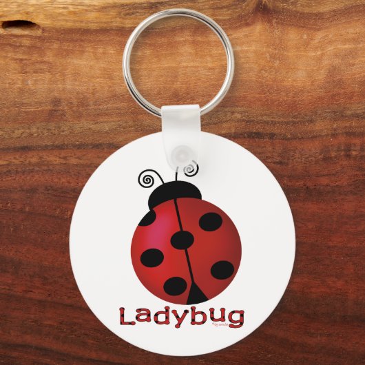 Single Ladybug Schlüsselanhänger (Vorderseite)