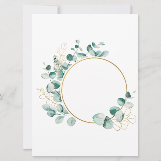 Single Leaf Card (Vorderseite)