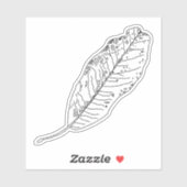 Single Leaf Sticker (Blatt)