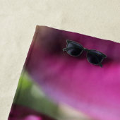 Single Lila Tulip Strandtuch (Beispiel)