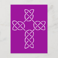 Single Linie Celtic Style Cross Transformation