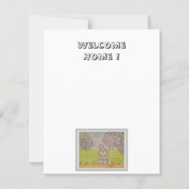 Single Little House Scrapbook Paper