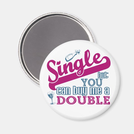 SINGLE-Magnet Magnet (Vorderseite/Rückseite)