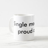 Single-Mama Kaffeetasse (Vorderseite Links)