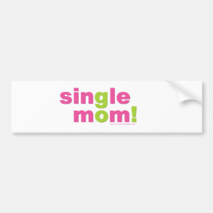 Single-Mama-Liebe durch MDillon Entwürfe Autoaufkleber
