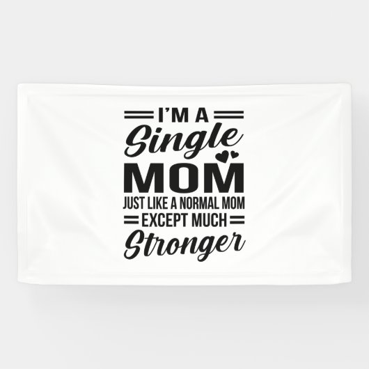 Single Mama viel stärker Banner (Horizontal)