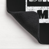 Single Mann - Lustiger ironischer Spruch Mousepad (Ecke)