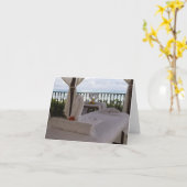 Single Massage Table Karte (Gelbe Blume)