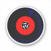 Single mit 45 U/min Aufkleber (Vorderseite)