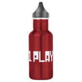 Single/Modus für einen Player Edelstahlflasche (Links)