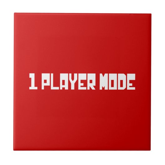 Single/Modus für einen Player Fliese (Vorderseite)