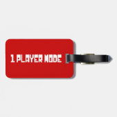 Single/Modus für einen Player Gepäckanhänger (Rückseite horizontal)