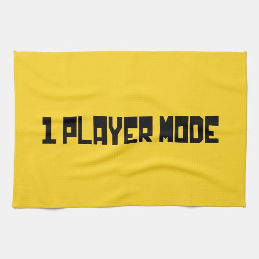 Single/Modus für einen Player Geschirrtuch (Horizontal)