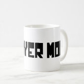 Single/Modus für einen Player Kaffeetasse (VorderseiteRechts)