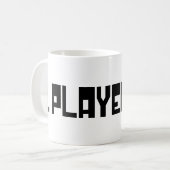 Single/Modus für einen Player Kaffeetasse (Vorderseite Links)