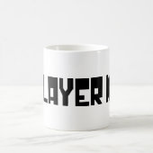 Single/Modus für einen Player Kaffeetasse (Mittel)