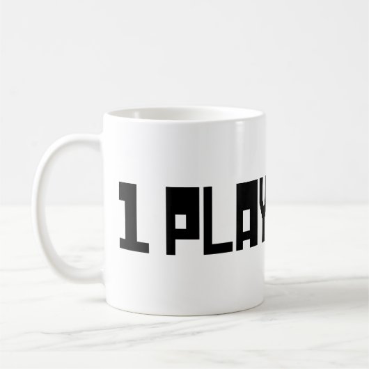 Single/Modus für einen Player Kaffeetasse (Links)